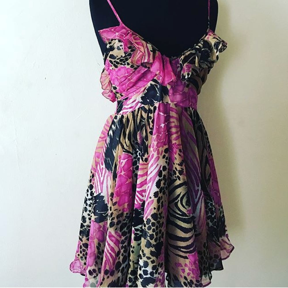 New Animal Print Design Dress